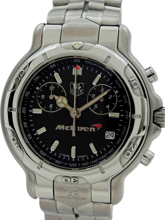 Tag Heuer 41mm Men\'s 6000 Series McLaren Limited Edition SS Watch Ref: CH1117! main image 12
